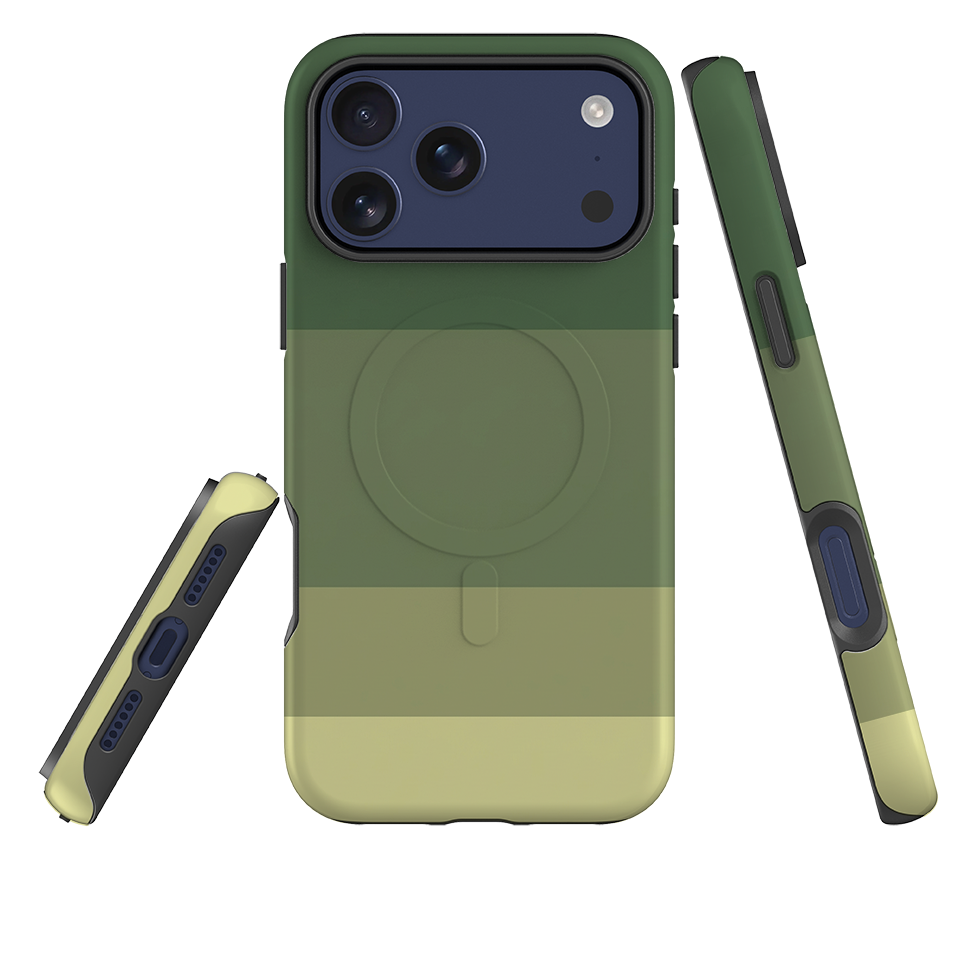 iPhone MagSafe Tough Case - Sage Green Gradient