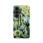 Samsung Tough Case - Sage Green Iris Floral
