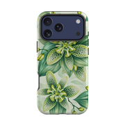 iPhone Tough Case - Sage Green Lily