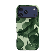 iPhone Tough Case - Sage Green Poppy