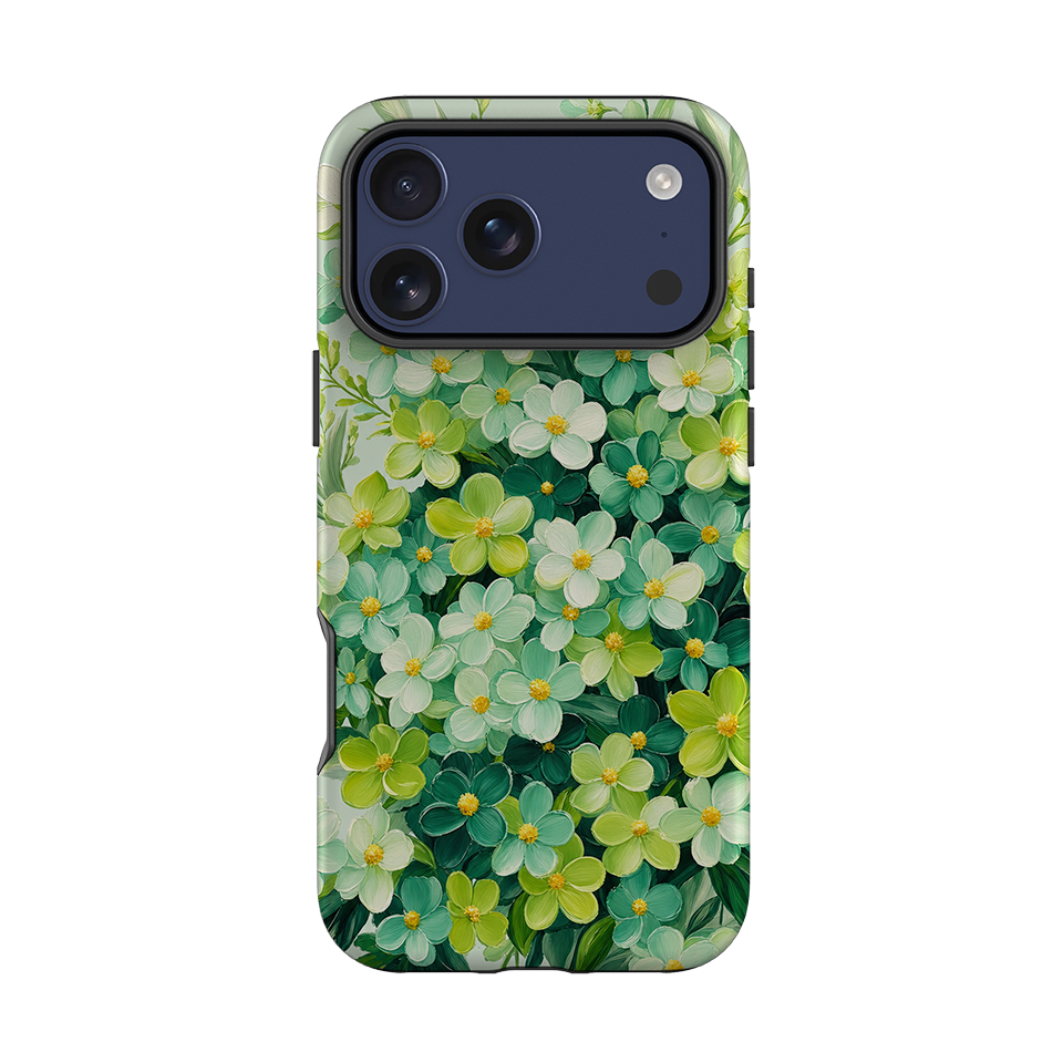 iPhone Tough Case - Sage Wildflower Floral