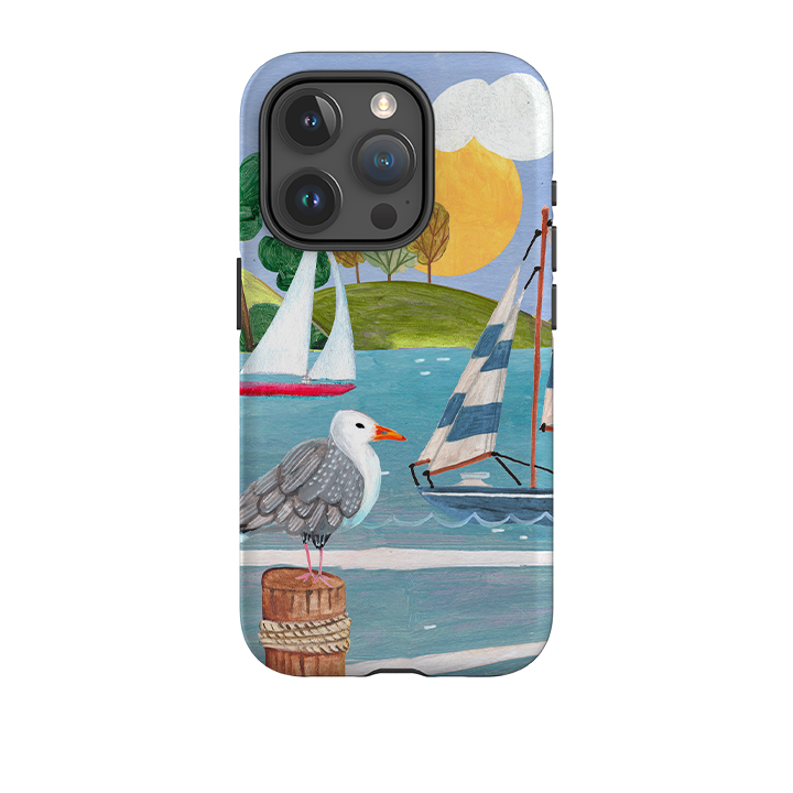 iPhone Tough Case - Sailing By Caroline Bonne Muller
