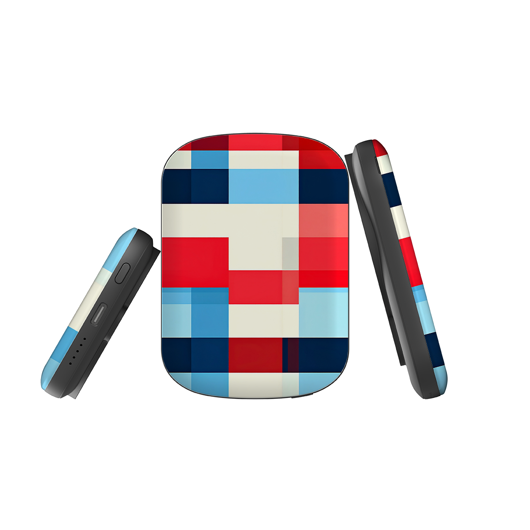 MagSafe Power Bank - San Jose Gingham