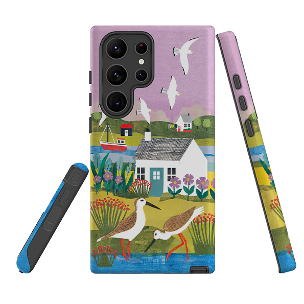 Samsung Tough  Case - Sandpiper By Tracey English