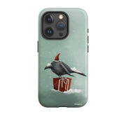 iPhone Tough Case - Santa Crow By Maja Lindberg