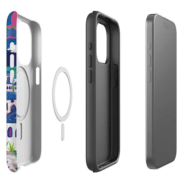 iPhone MagSafe Tough Case - Sapphire Seas By Emma Frances Grant