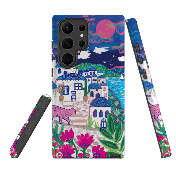 Samsung Tough  Case - Sapphire Seas III By Emma Frances Grant