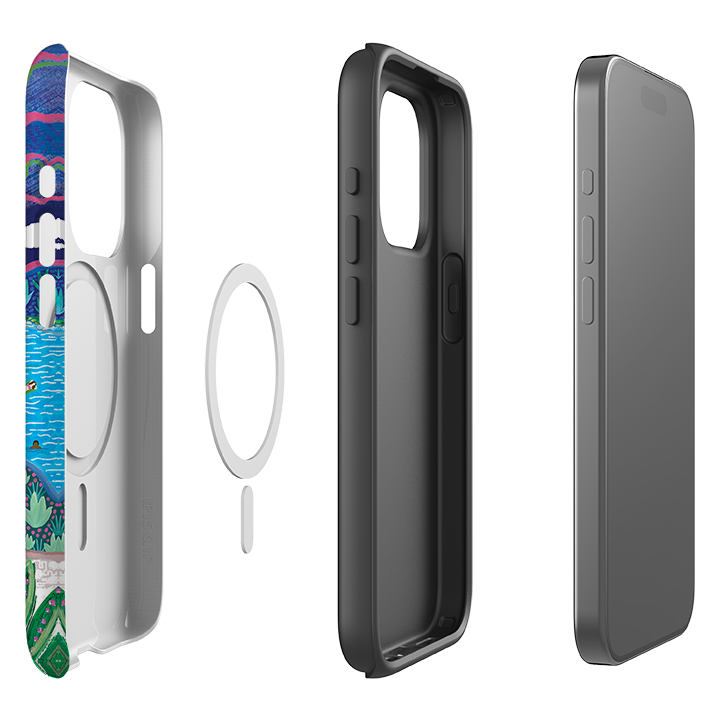iPhone MagSafe Tough Case - Sapphire Seas III By Emma Frances Grant