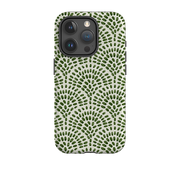 iPhone Tough Case - Scallop - Green By Katherine Quinn