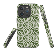 iPhone MagSafe Tough Case - Scallop - Green By Katherine Quinn