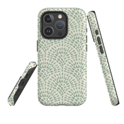 iPhone MagSafe Tough Case - Scallop - Sage By Katherine Quinn