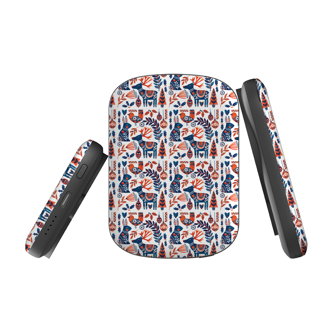 MagSafe Power Bank - Scandi Animals By Tracey English