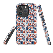iPhone MagSafe Tough Case - Scandi Animals By Tracey English