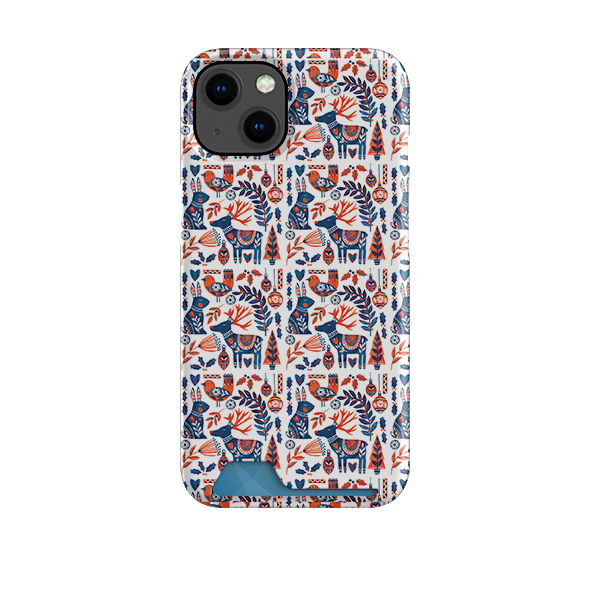 Scandi Animals Case and Card Case By Tracey English