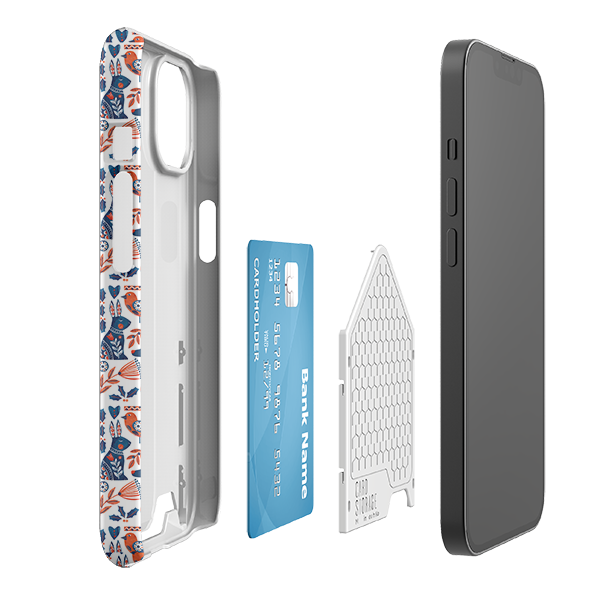 Scandi Animals Case and Card Case By Tracey English