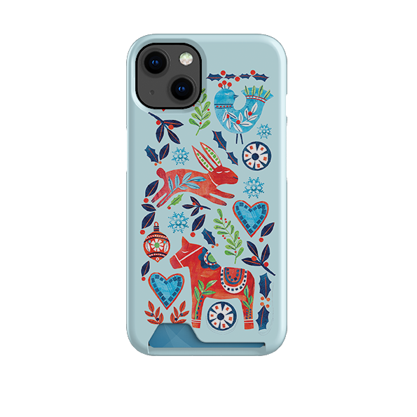 Scandi Holidays Case and Card Case By Tracey English