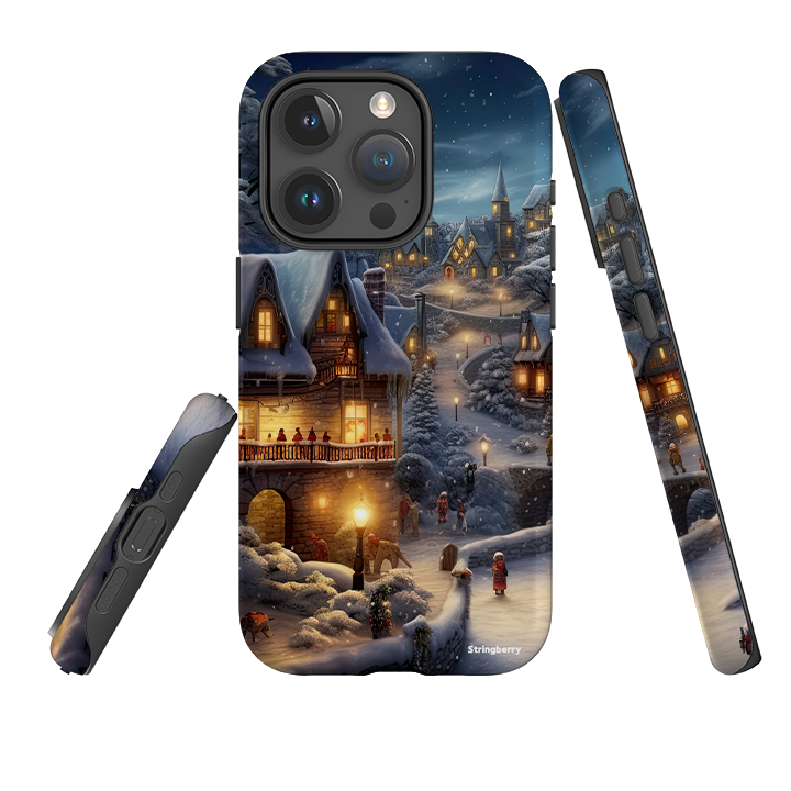 iPhone Tough Case - Scandinavian Winter Night