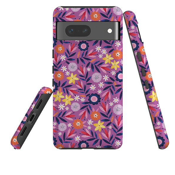 Google Tough Case -  Scattered Flowers I By Ali Brookes
