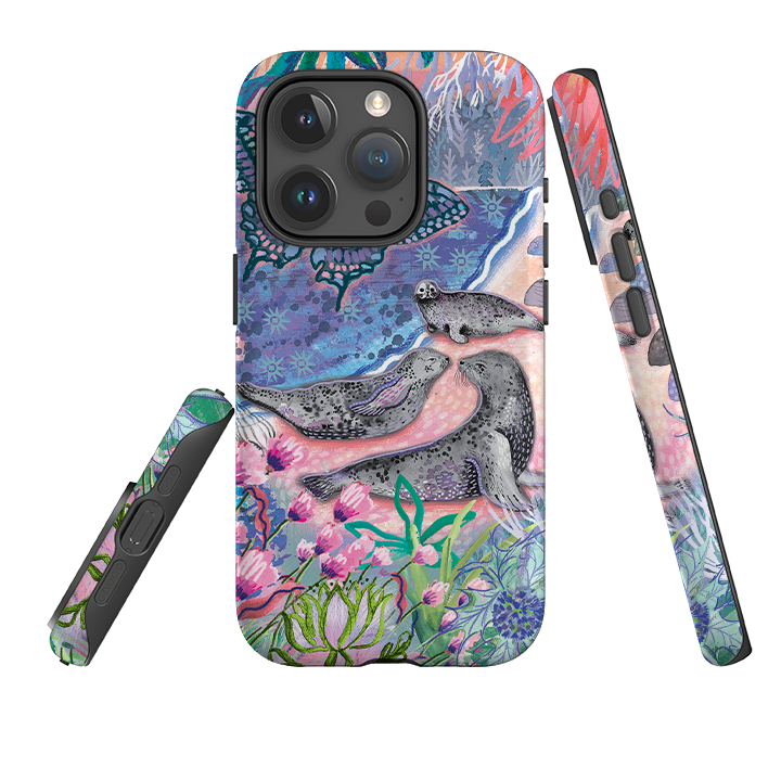 iPhone Case - Scenic Seals Of Norfolk By Emma Frances Grant