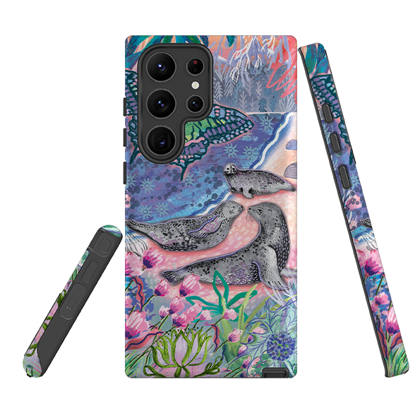 Samsung Tough  Case - Scenic Seals Of Norfolk By Emma Frances Grant