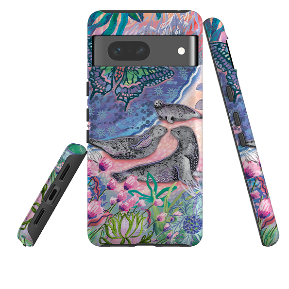 Google Tough  Case - Scenic Seals Of Norfolk by Emma Frances Grant