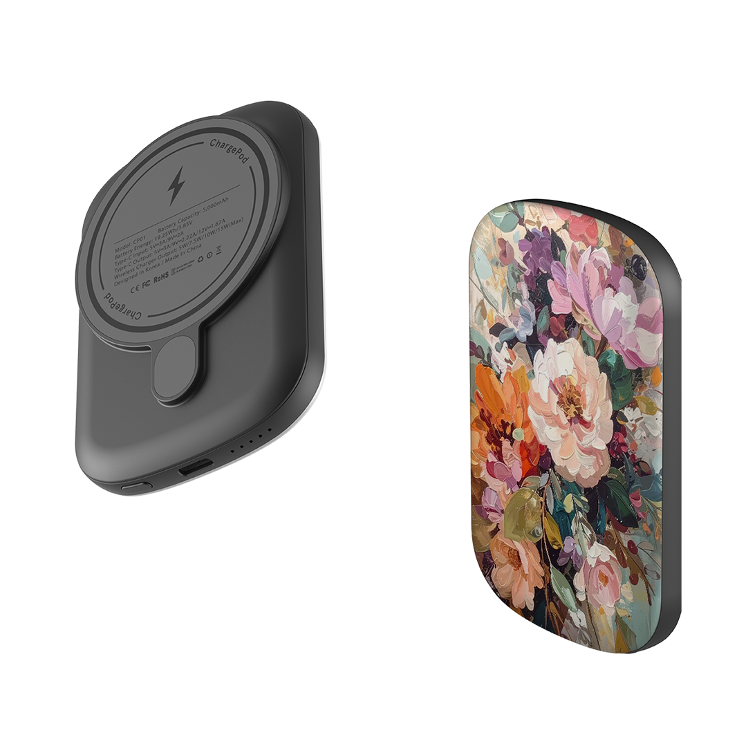 MagSafe Power Bank - Scott Floral