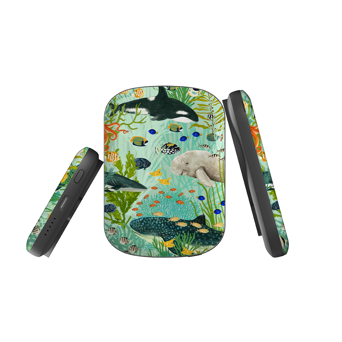 MagSafe Power Bank - Sea Life By Katherine Quinn