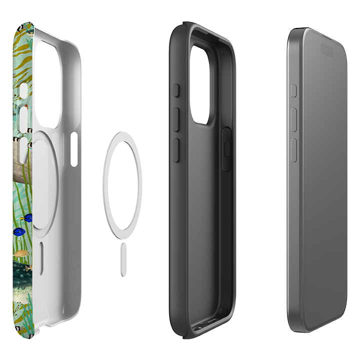 iPhone MagSafe Tough Case - Sea Life By Katherine Quinn
