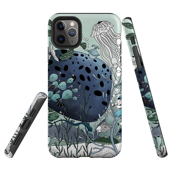 iPhone Tough Case - Sea World By Maja Lindberg