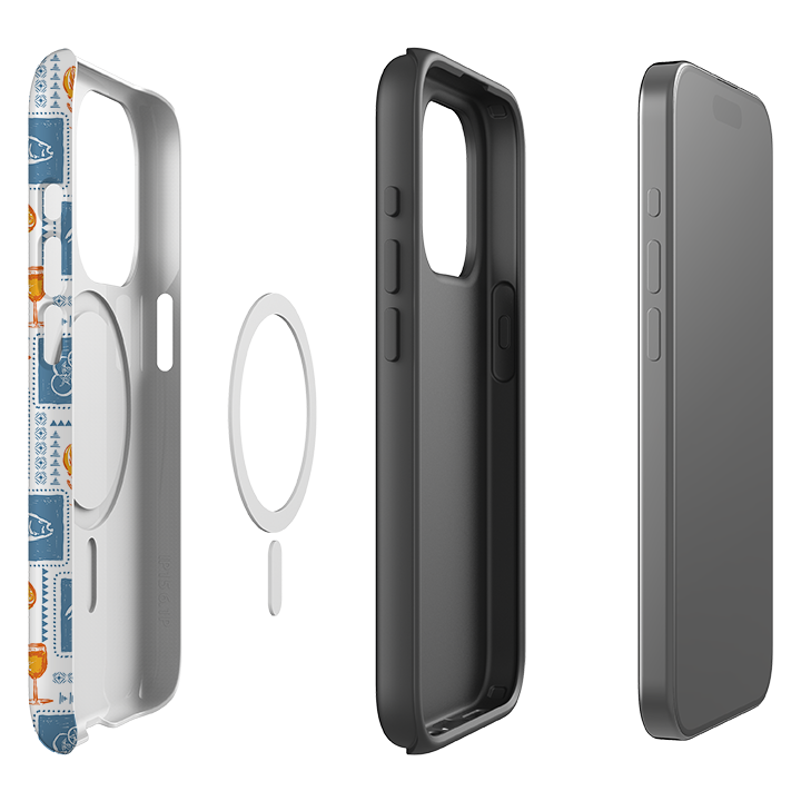 iPhone MagSafe Tough Case - Seafood and Sangria