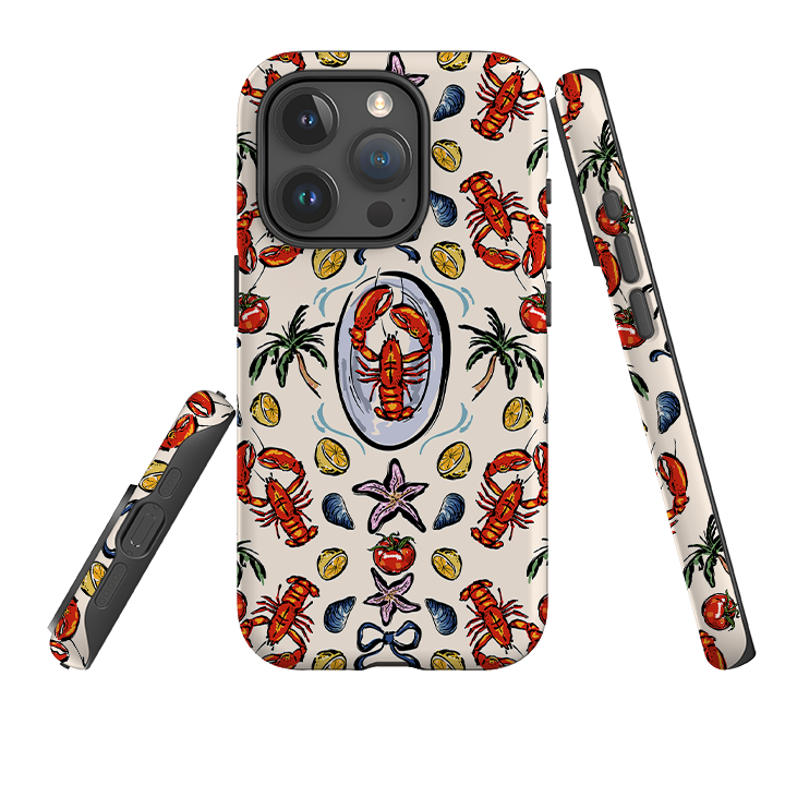 iPhone Case - Seafood and Palm Trees