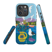 iPhone MagSafe Tough Case - Seagulls By Tracey English