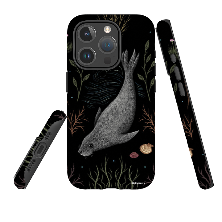 iPhone MagSafe Tough Case - Seal By Anna Stead