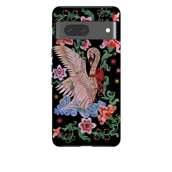 Google Tough  Case - Seven Swans A Swimming By Maria Matos