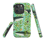 iPhone MagSafe Tough Case - Shark Reef By Katherine Quinn