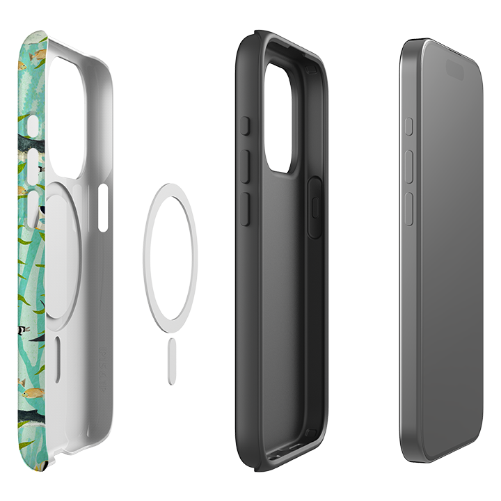 iPhone MagSafe Tough Case - Shark Reef By Katherine Quinn