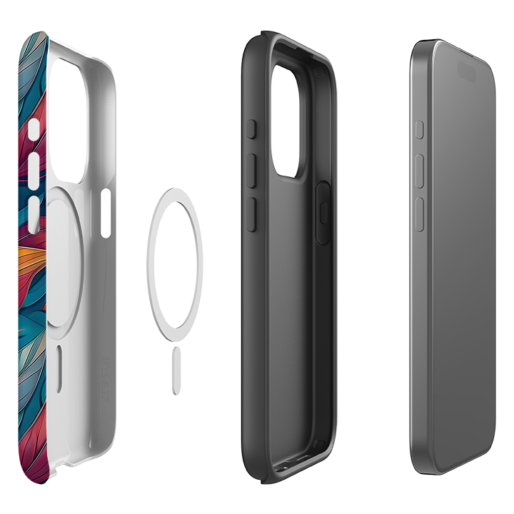 iPhone MagSafe Tough Case - Shire Leaves