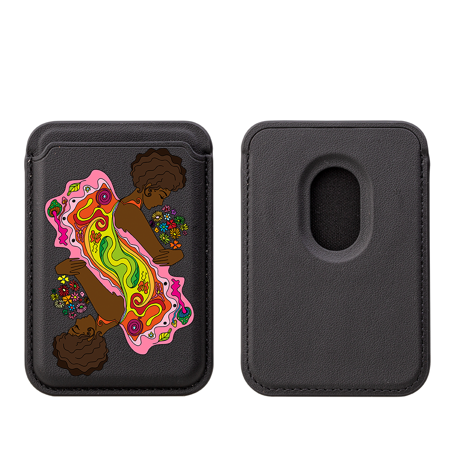 Sisters II MagSafe Wallet- Black