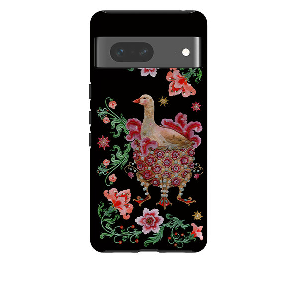 Google Tough  Case - Six Geese A Laying By Maria Matos