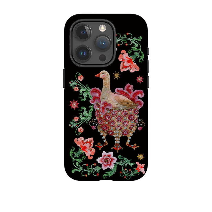 iPhone Tough  Case - Six Geese A Laying By Maria Matos