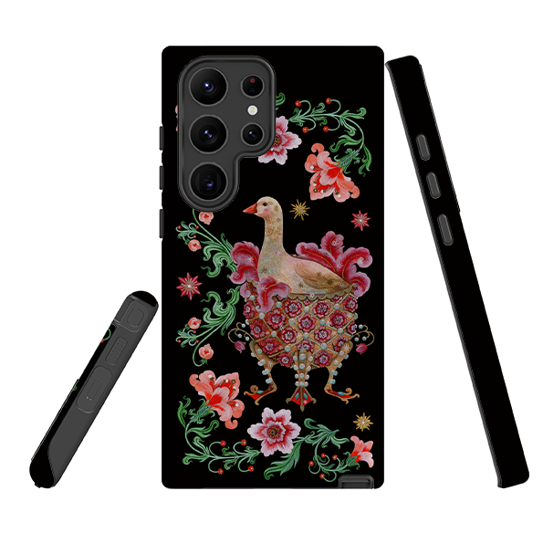 Samsung Tough  Case - Six Geese A Laying By Maria Matos