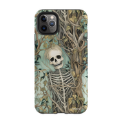 iPhone Tough Case - Skeletal Floral