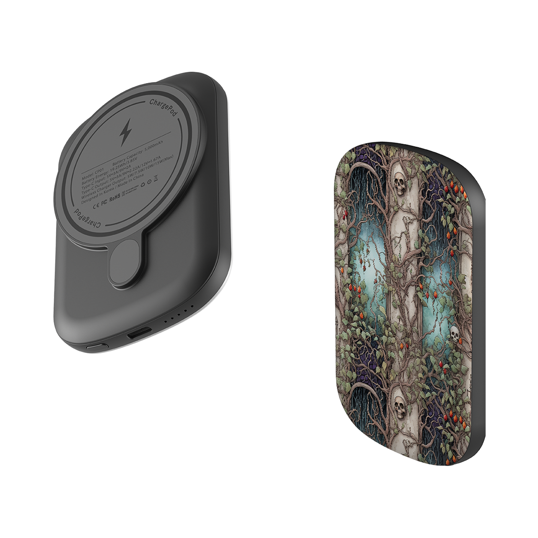 MagSafe Power Bank - Skull Trees