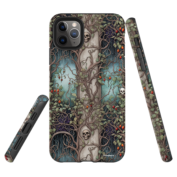 iPhone Tough Case - Skull Trees
