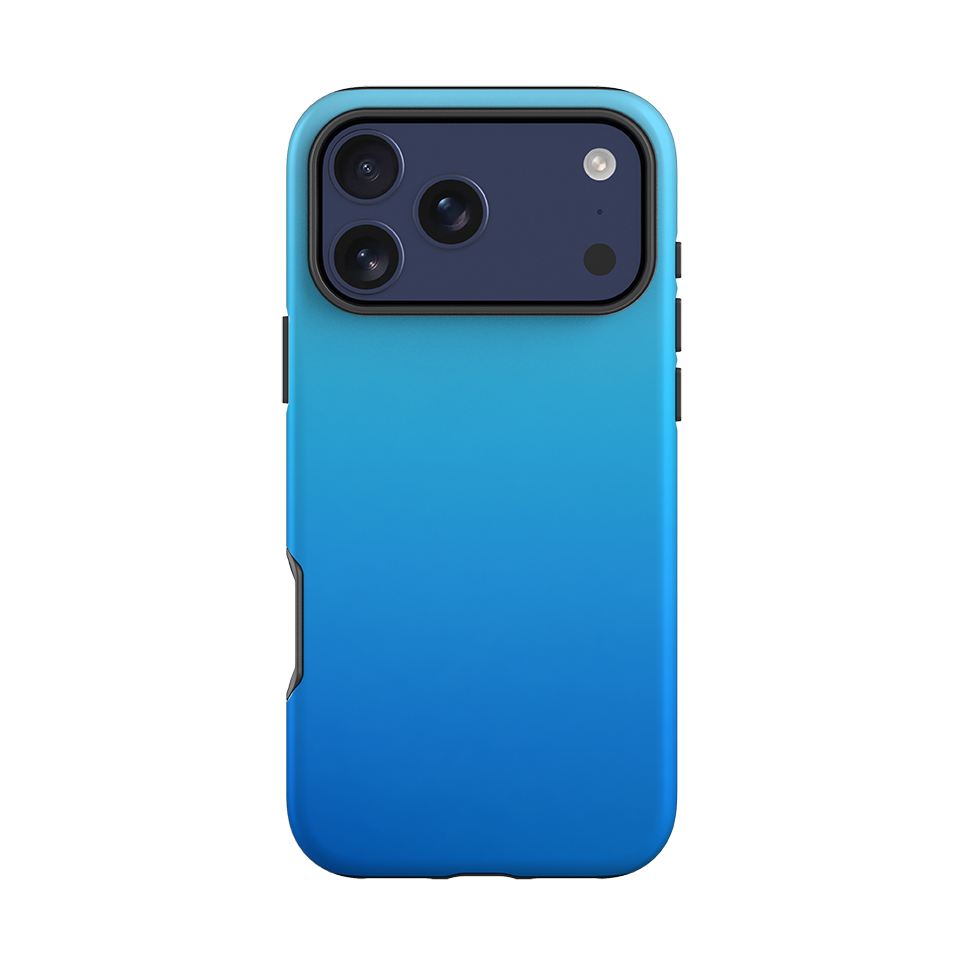 iPhone Tough Case - Sky Blue Ombre