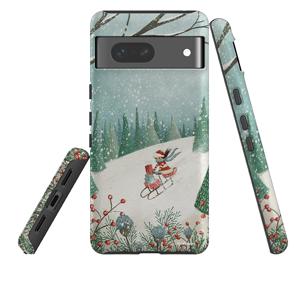 Google Tough Case -  Sleigh Delivery By Maja Lindberg