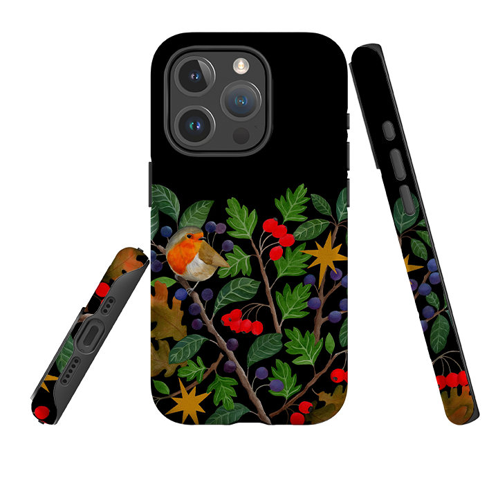 iPhone MagSafe Tough Case - Sloe Robin By Bex Parkin