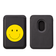 Smile MagSafe Wallet- Black