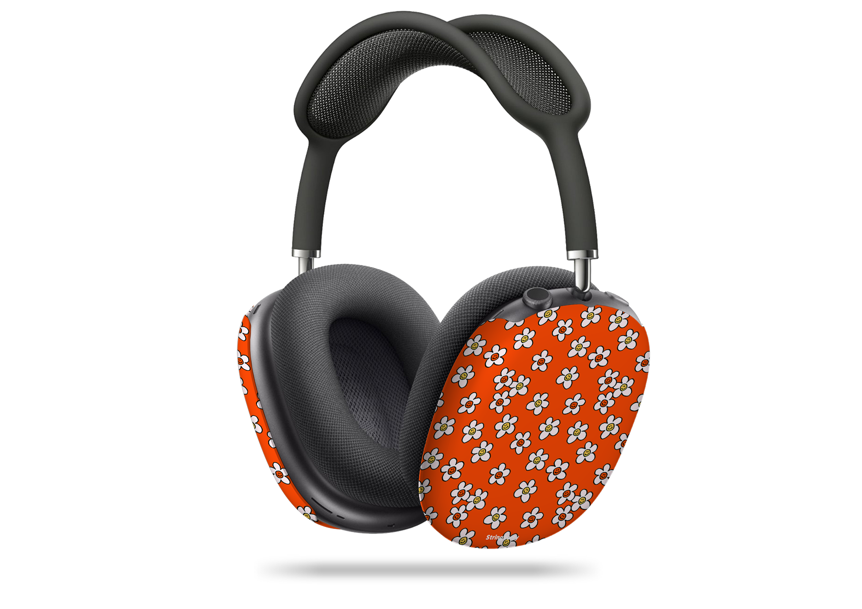 Smiley Orange Airpod Max Case