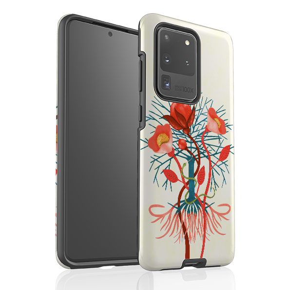 Samsung Tough Case - Snake Tree By Nina Pace